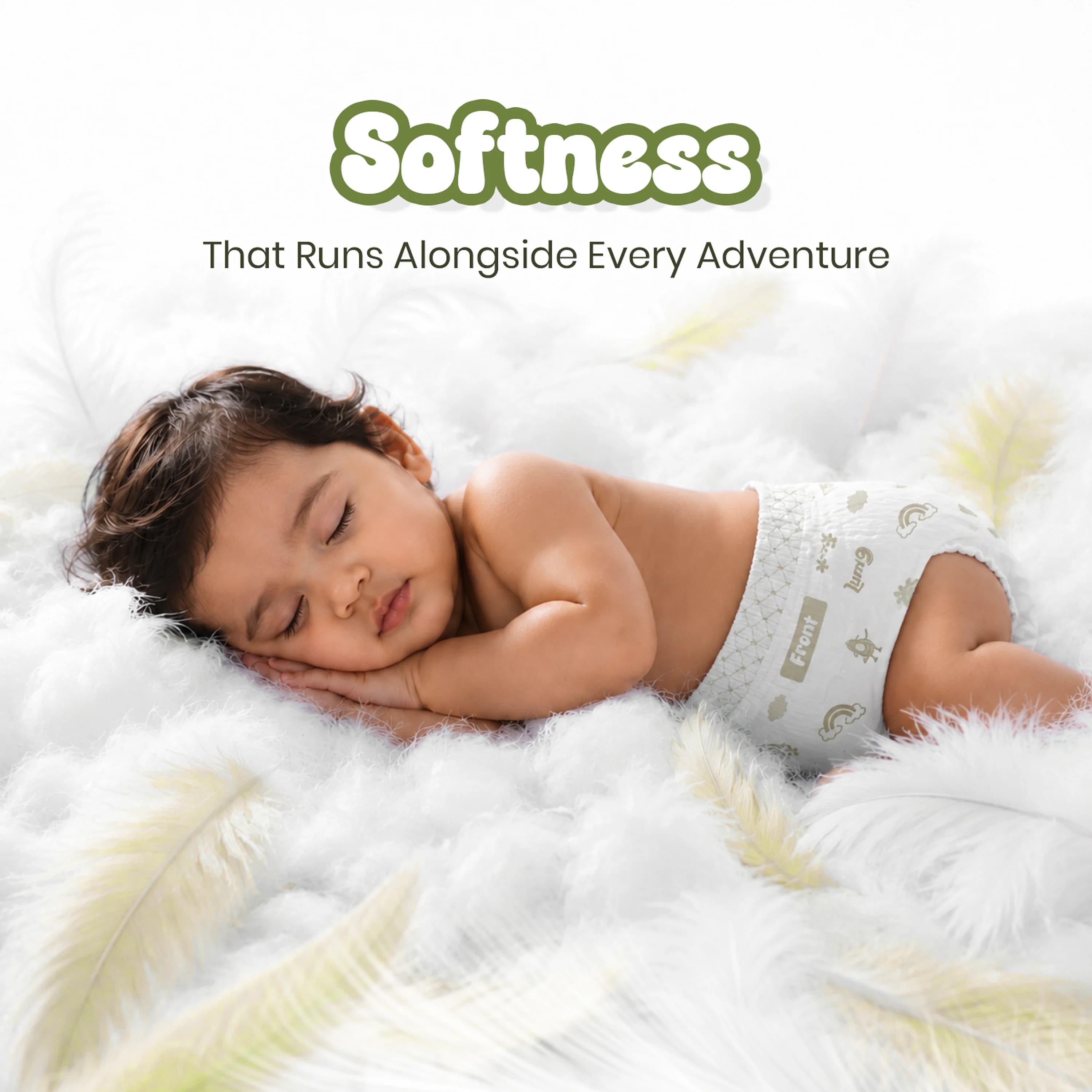 Softness that runs alongside every adventure