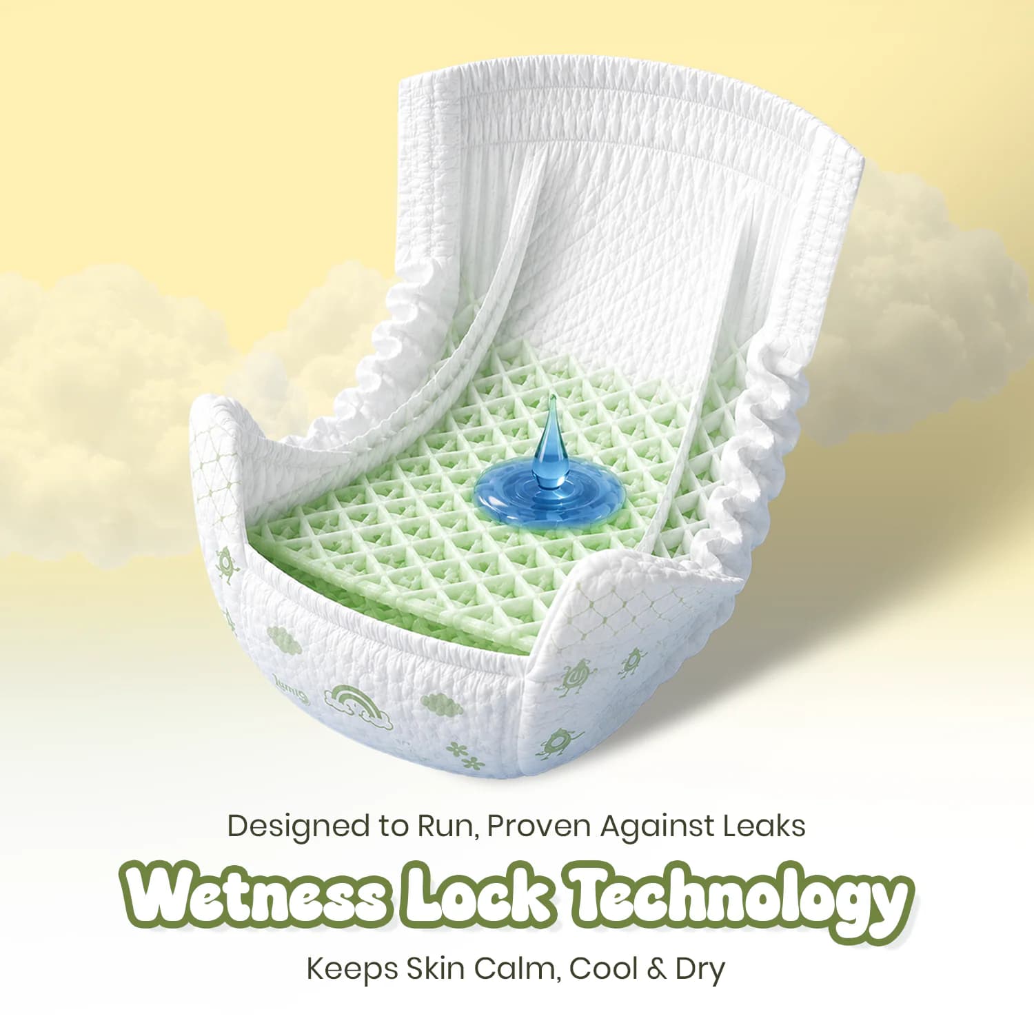 Wetness lock technology